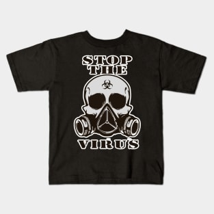 stop the virus 2 Kids T-Shirt